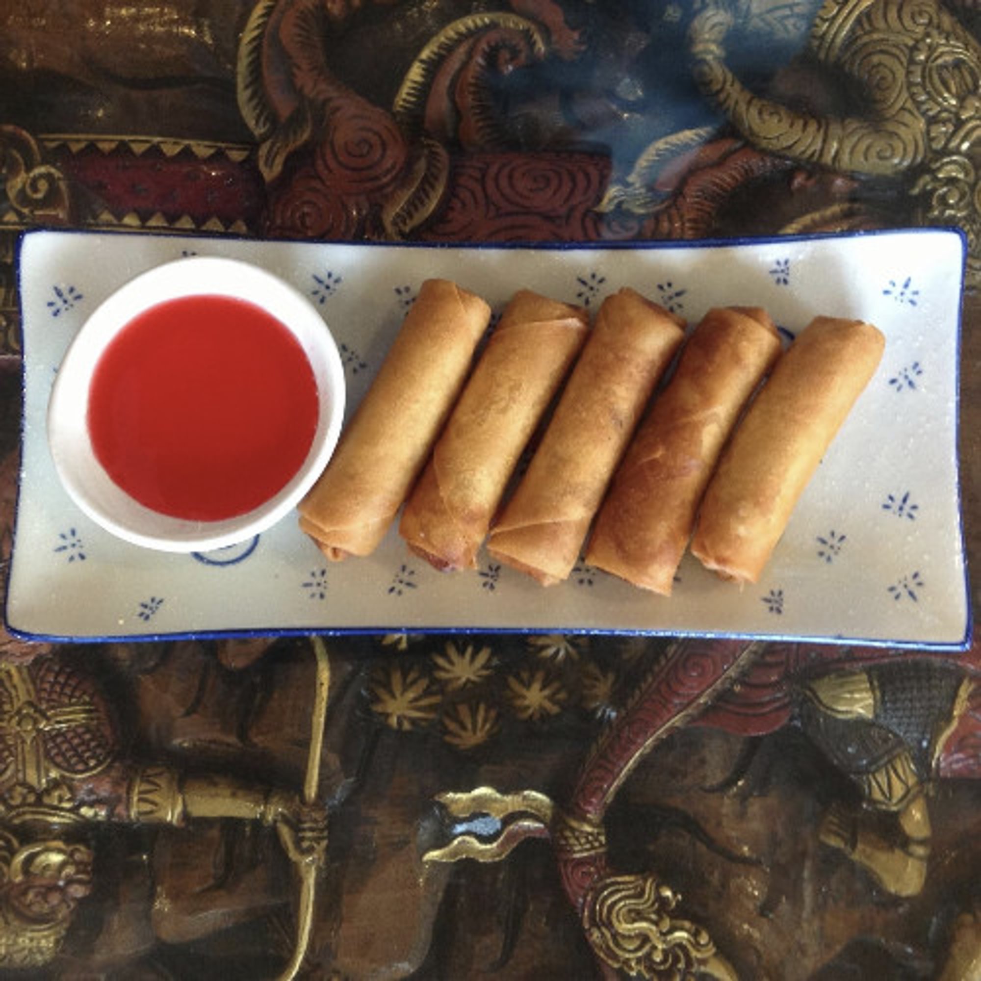 Crispy Cheese Rolls
