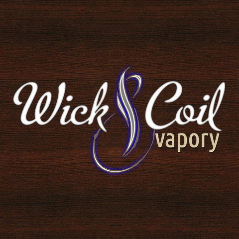 Wick &amp; Coil Vapory Logo