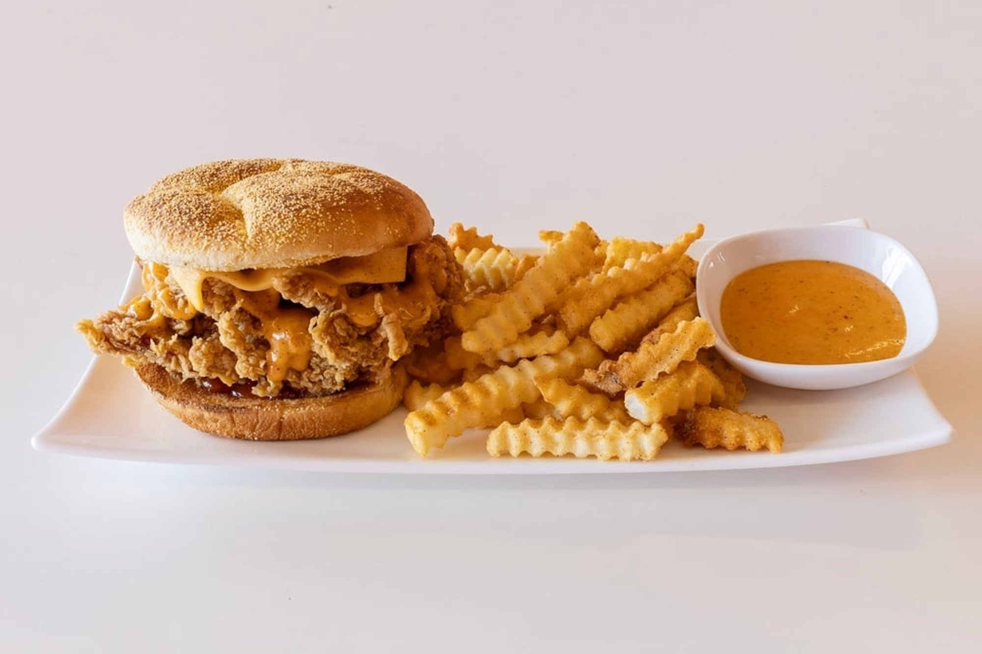 Mighty Zinger with Fries