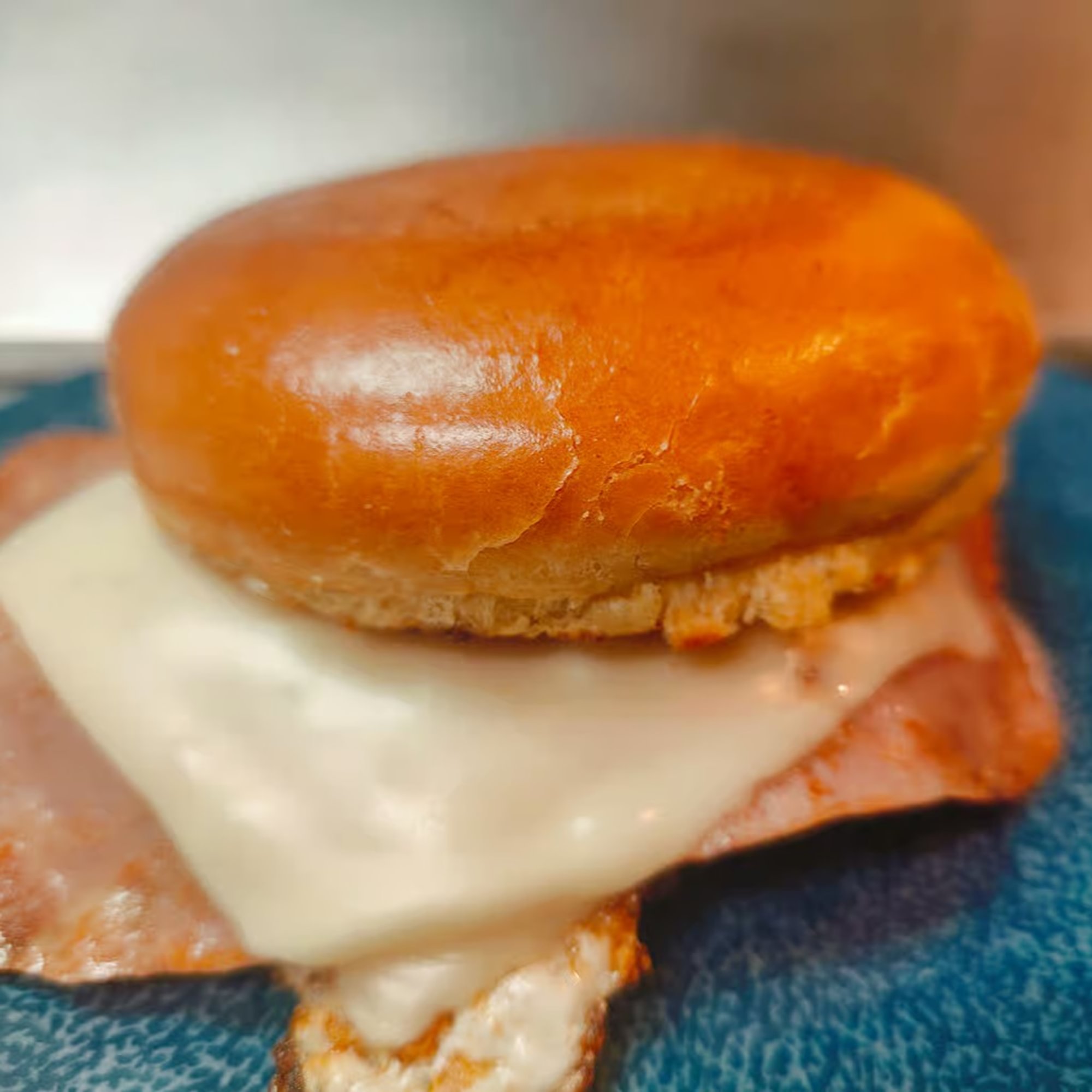 Ham, Eggs and Cheese Sandwich