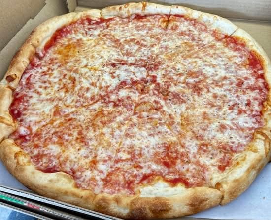 Plain Cheese Pizza Slice