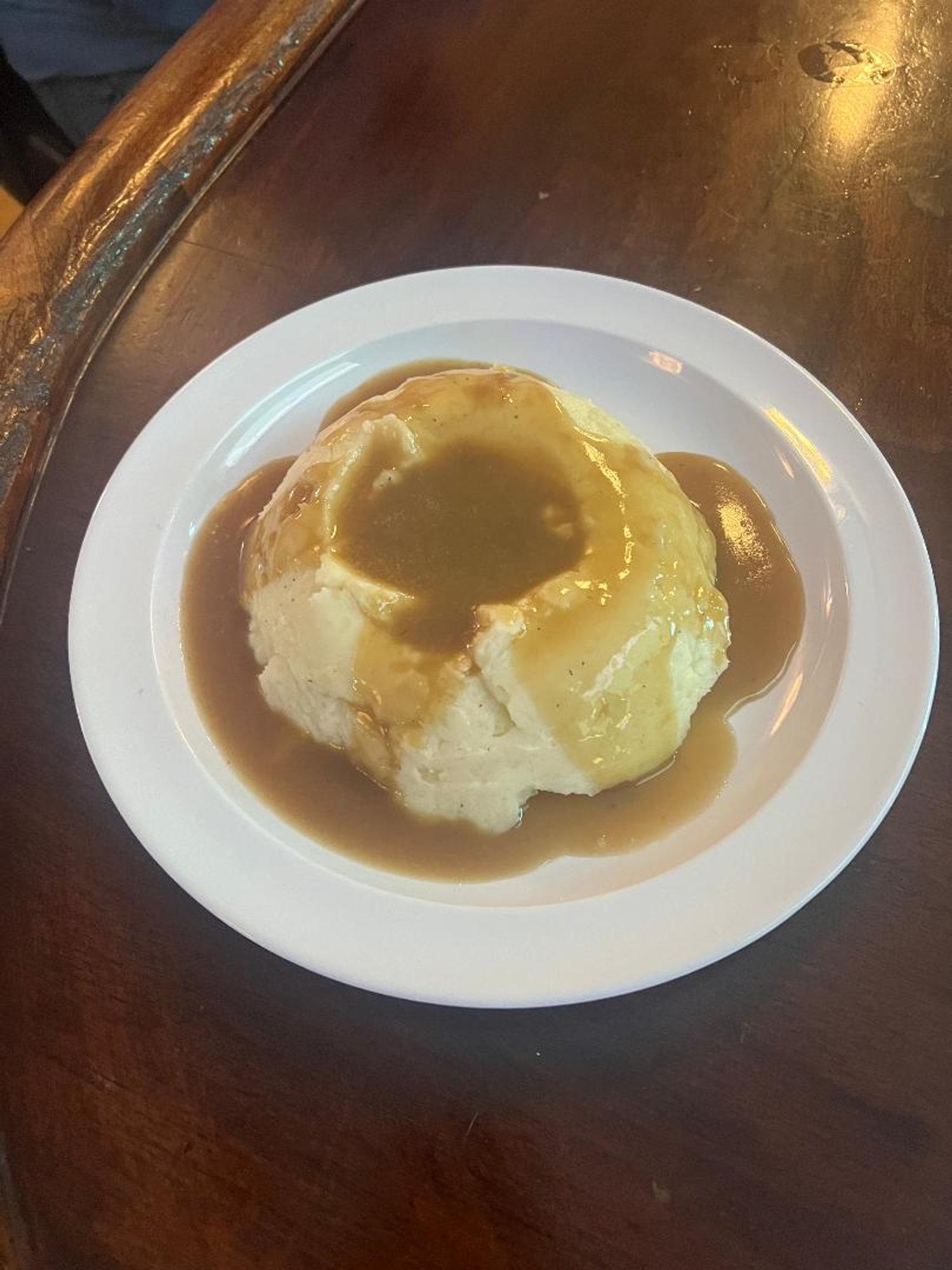Mashed Potatoes w/gravy