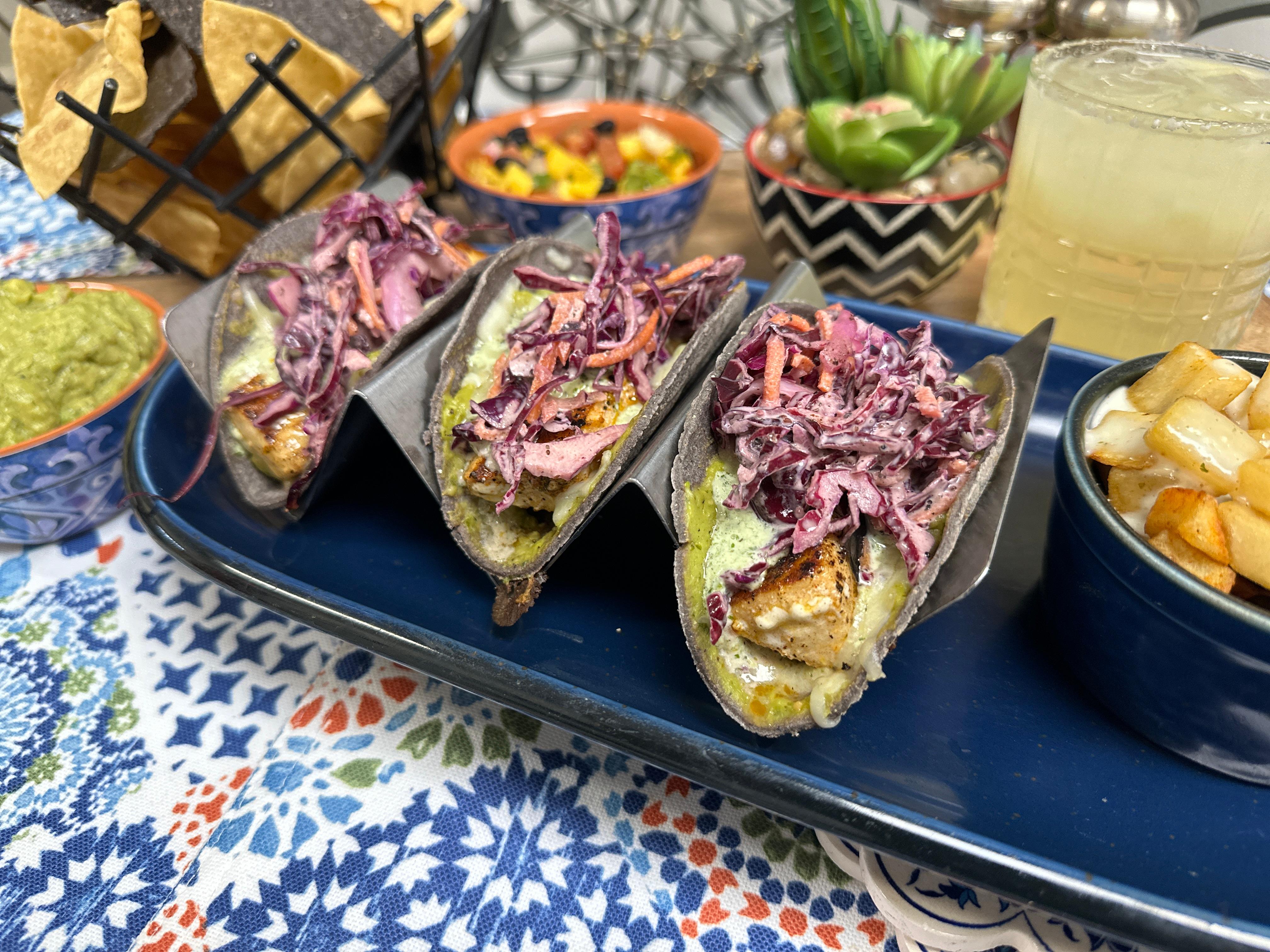 WAHOO FISH TACOS