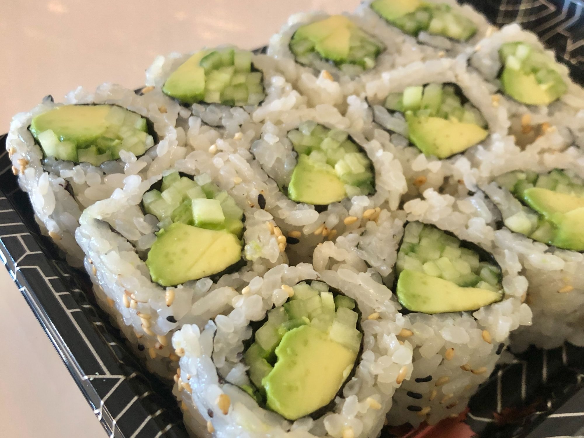 Cucumber Avocado Roll