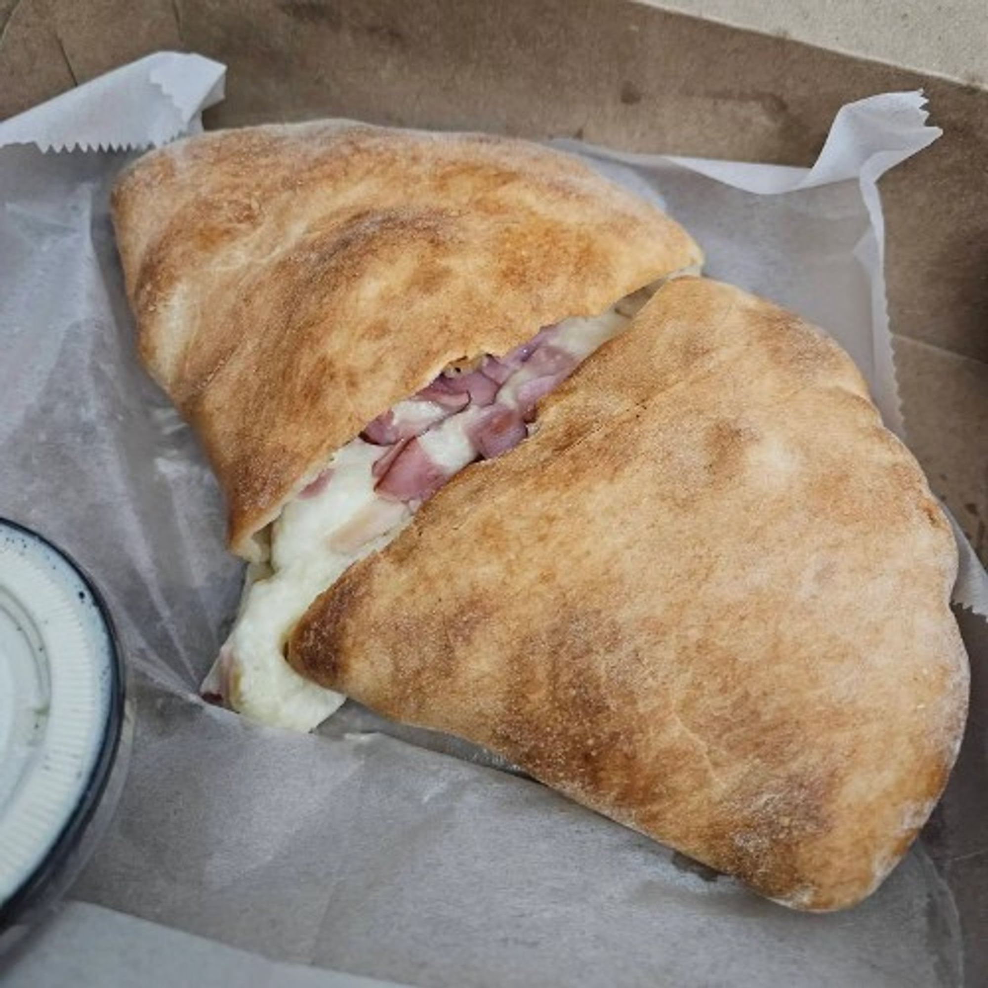 Roni & Shrooms Calzone