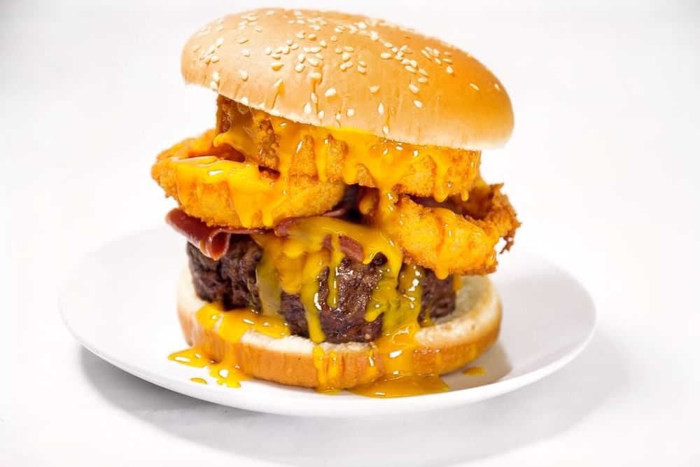 Golden Cowboy Burger