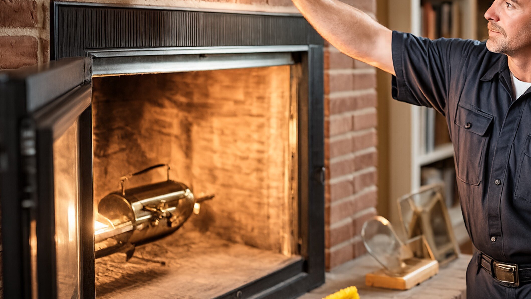 Deluxe Rivera Chimney Sweeps Logo