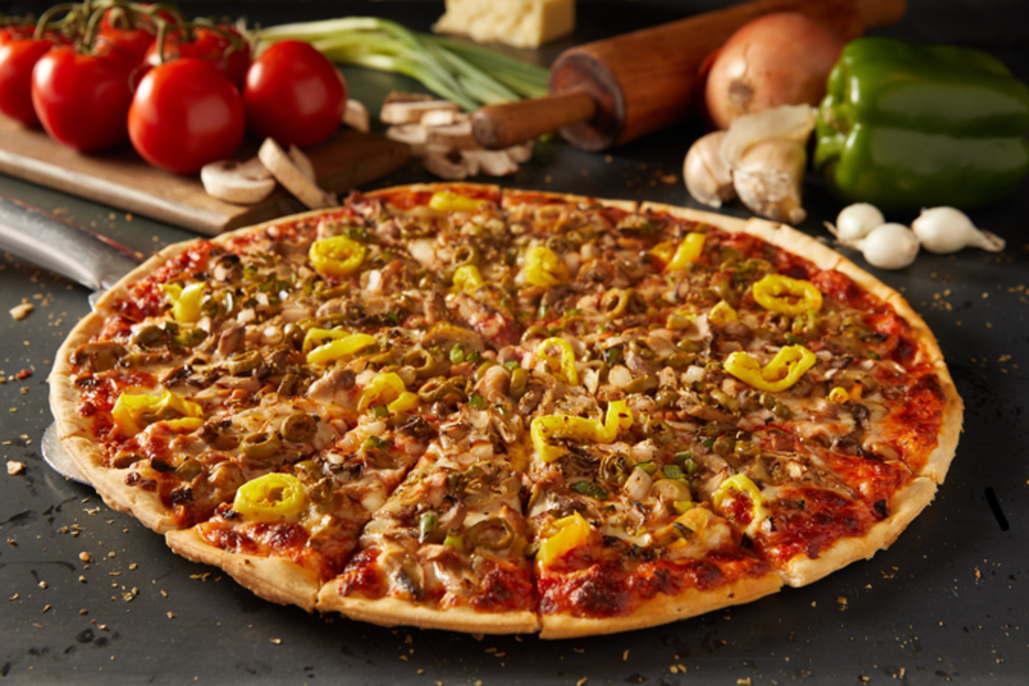15" Veggie Pizza