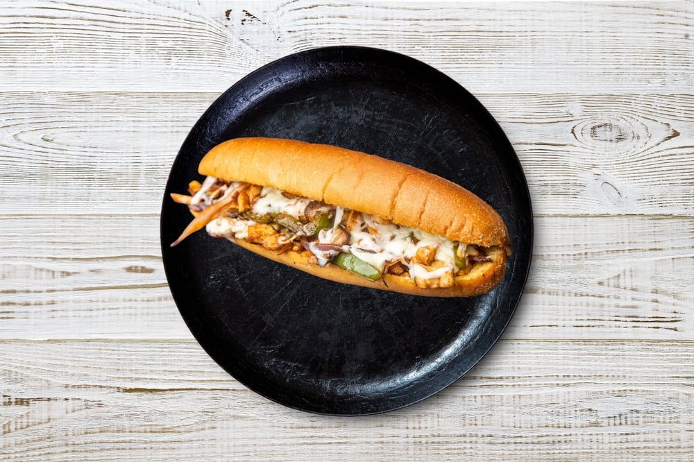 9" Philly Cheesesteak Sub