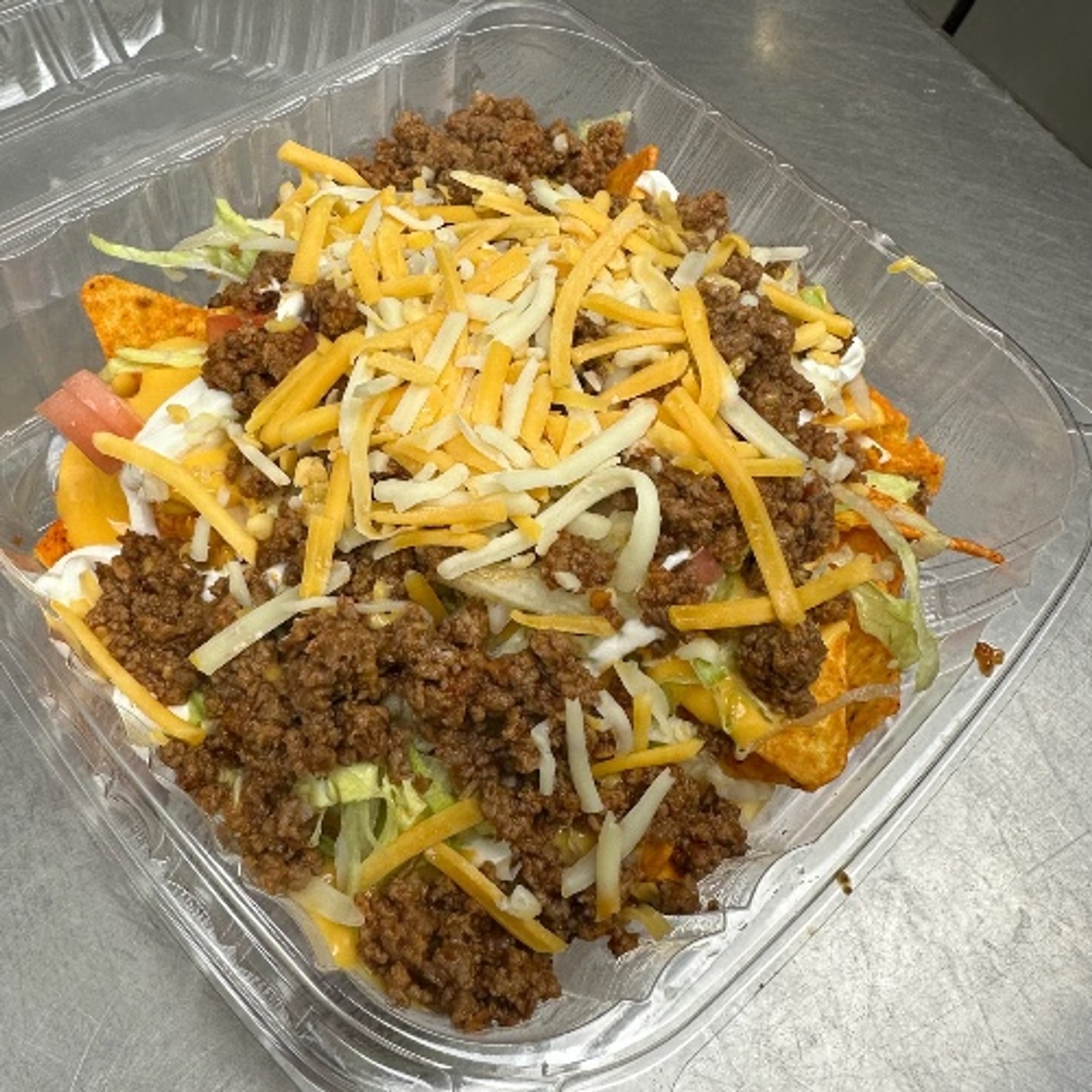 Chicken, Steak or Ground Beef Nachos