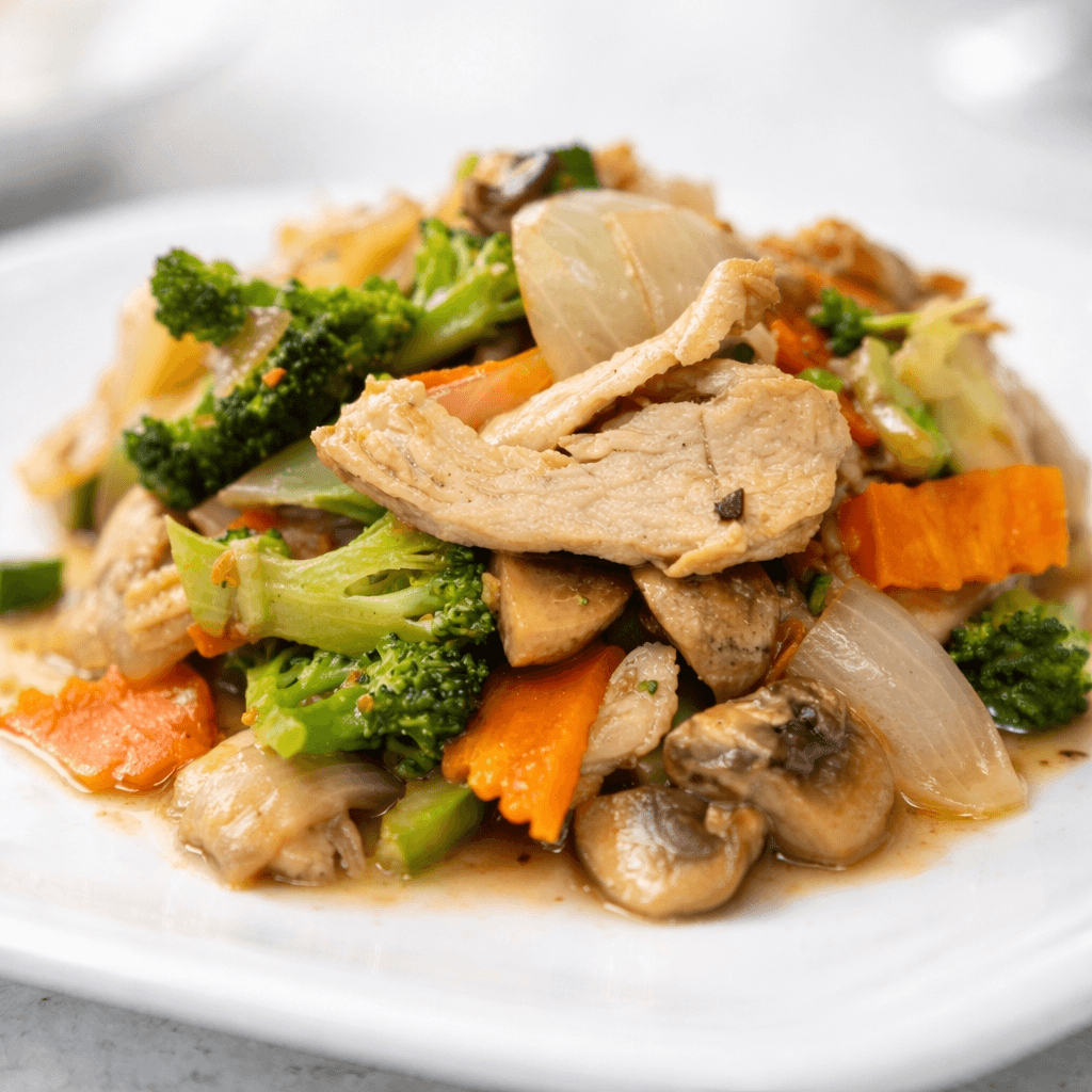 Chicken with Mixed Vegetables