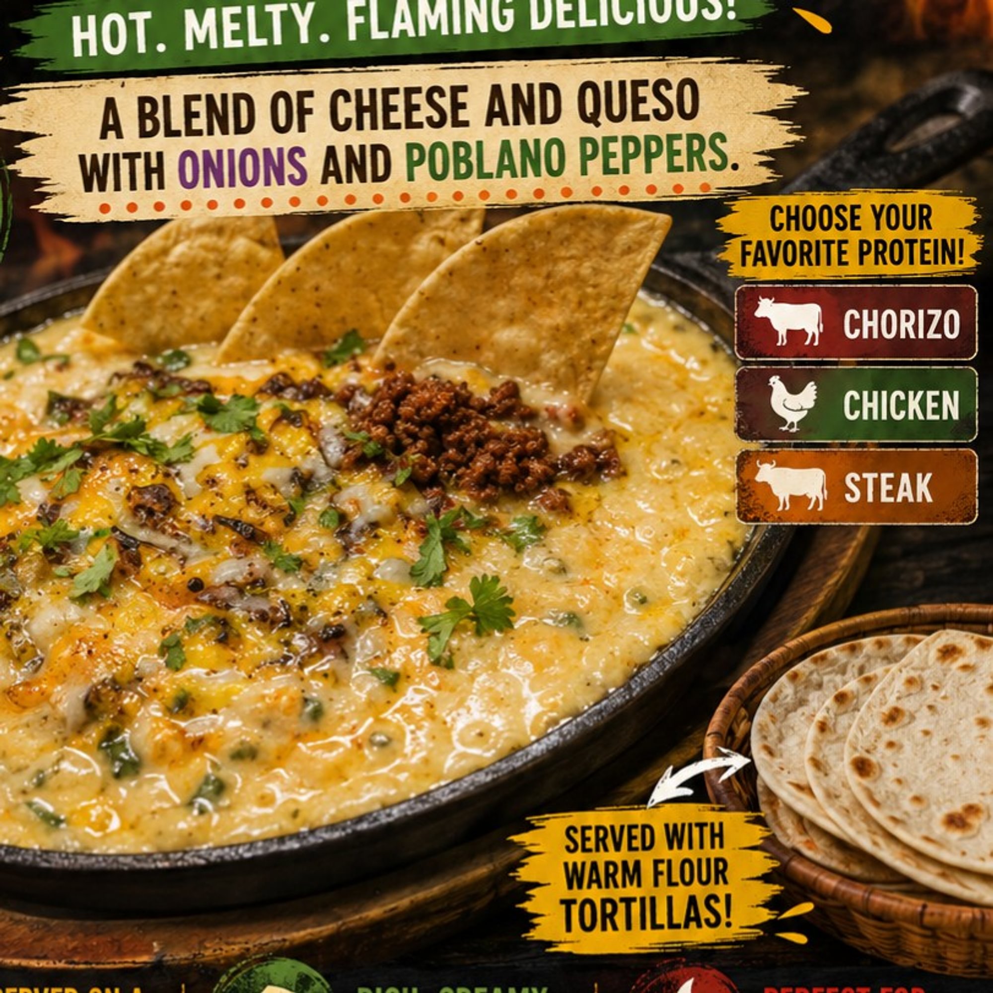 QUESO FLAMIADO