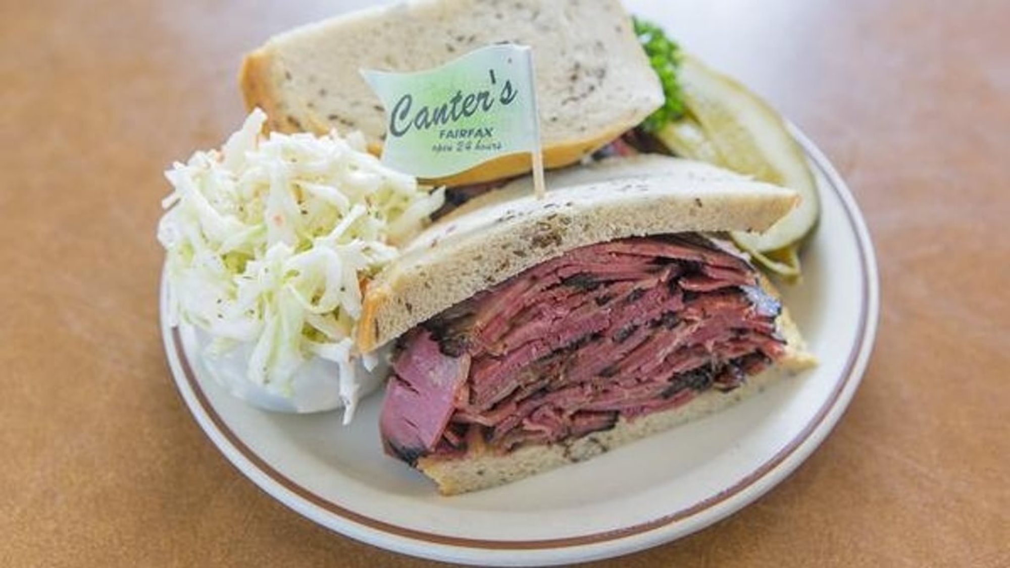 Hot Corned Beef Sandwich