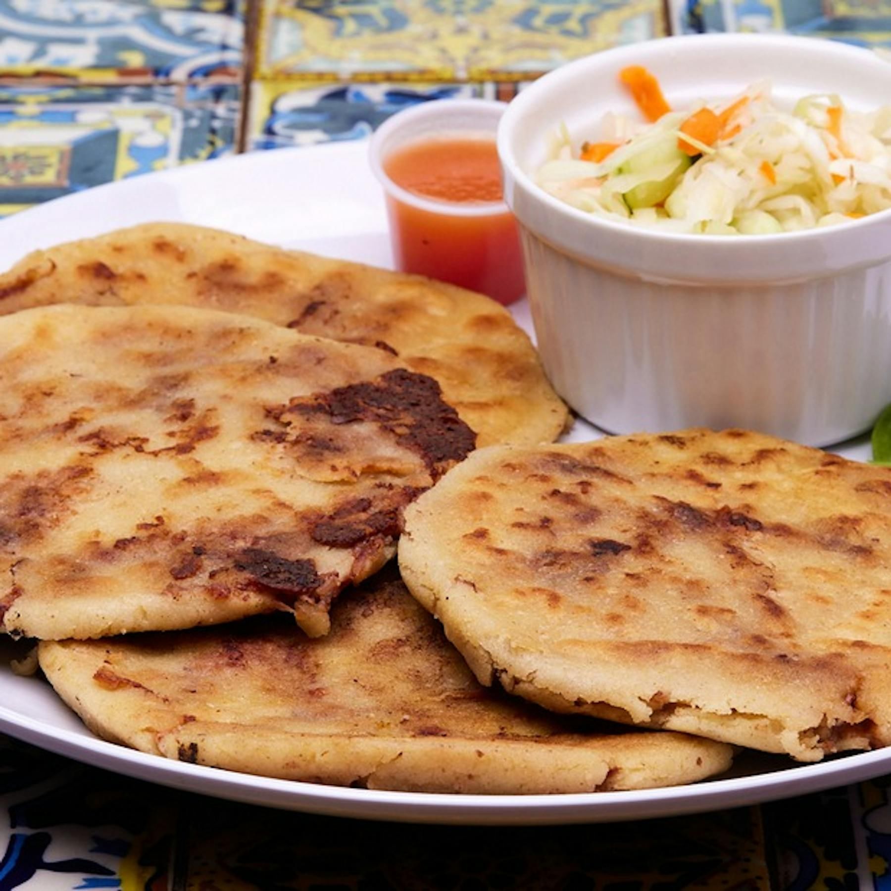 Spinach & Cheese Pupusa