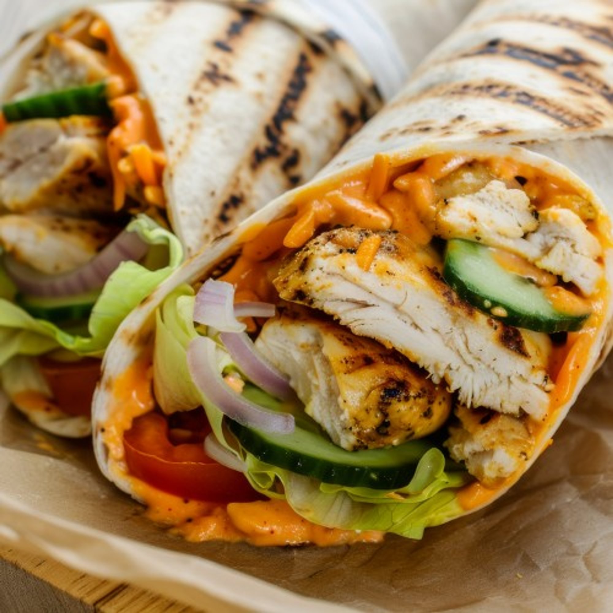 Tuscan Turkey Wrap