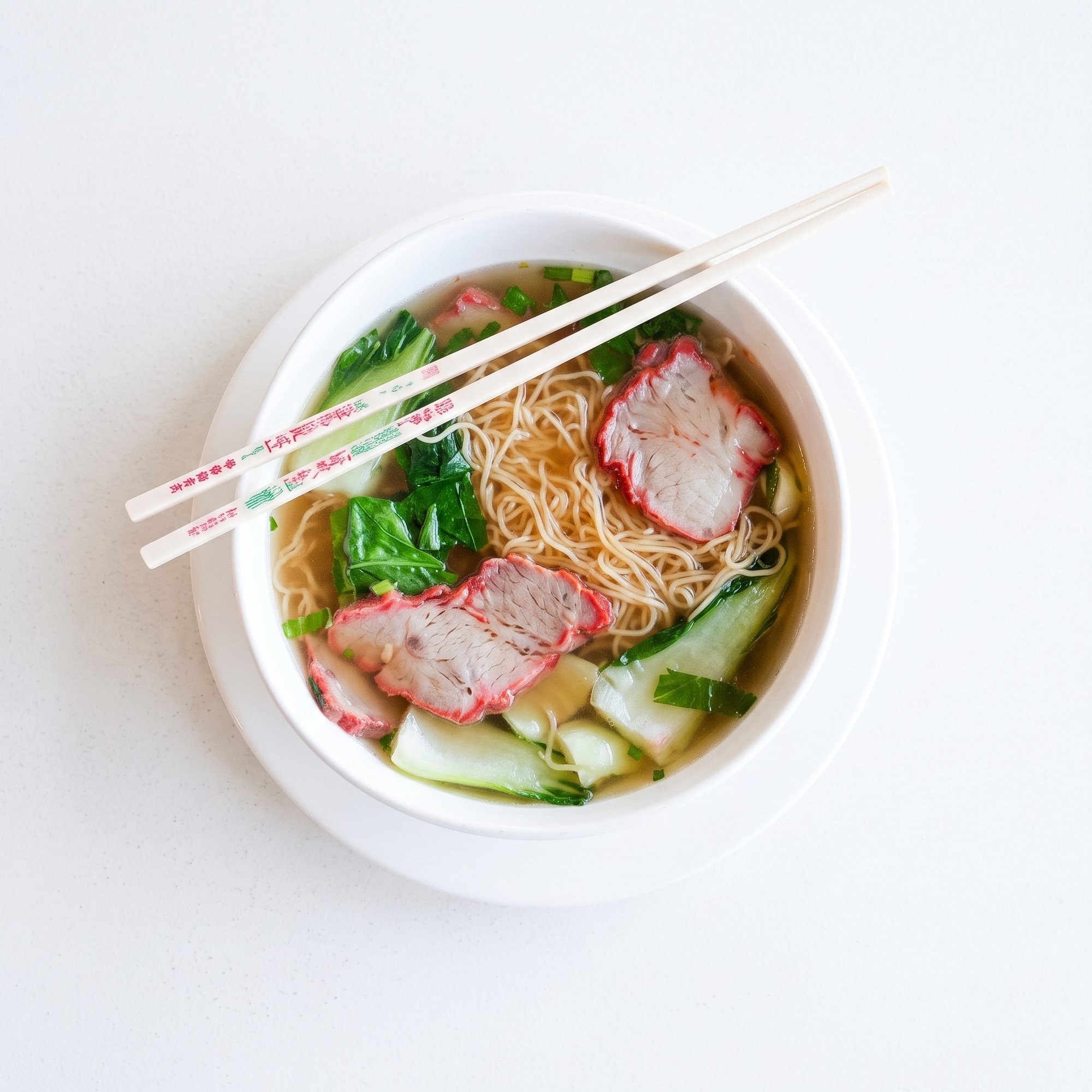 BBQ Pork Noodle Soup - กํวยเตี๋ยวน้ำหมูแดง