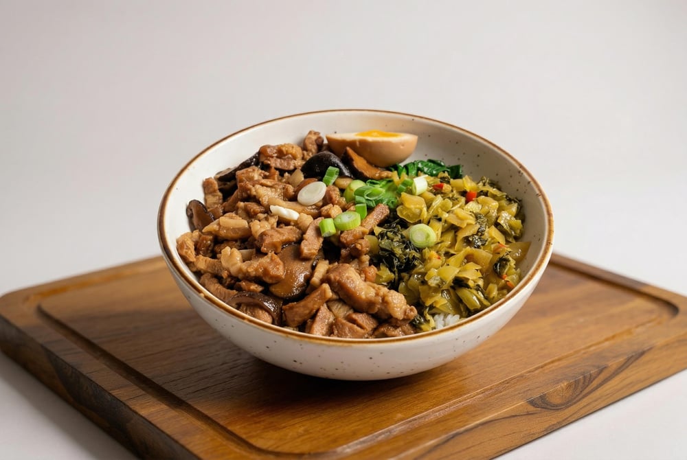 台式卤肉饭 Taiwanese Braised Pork Over Rice