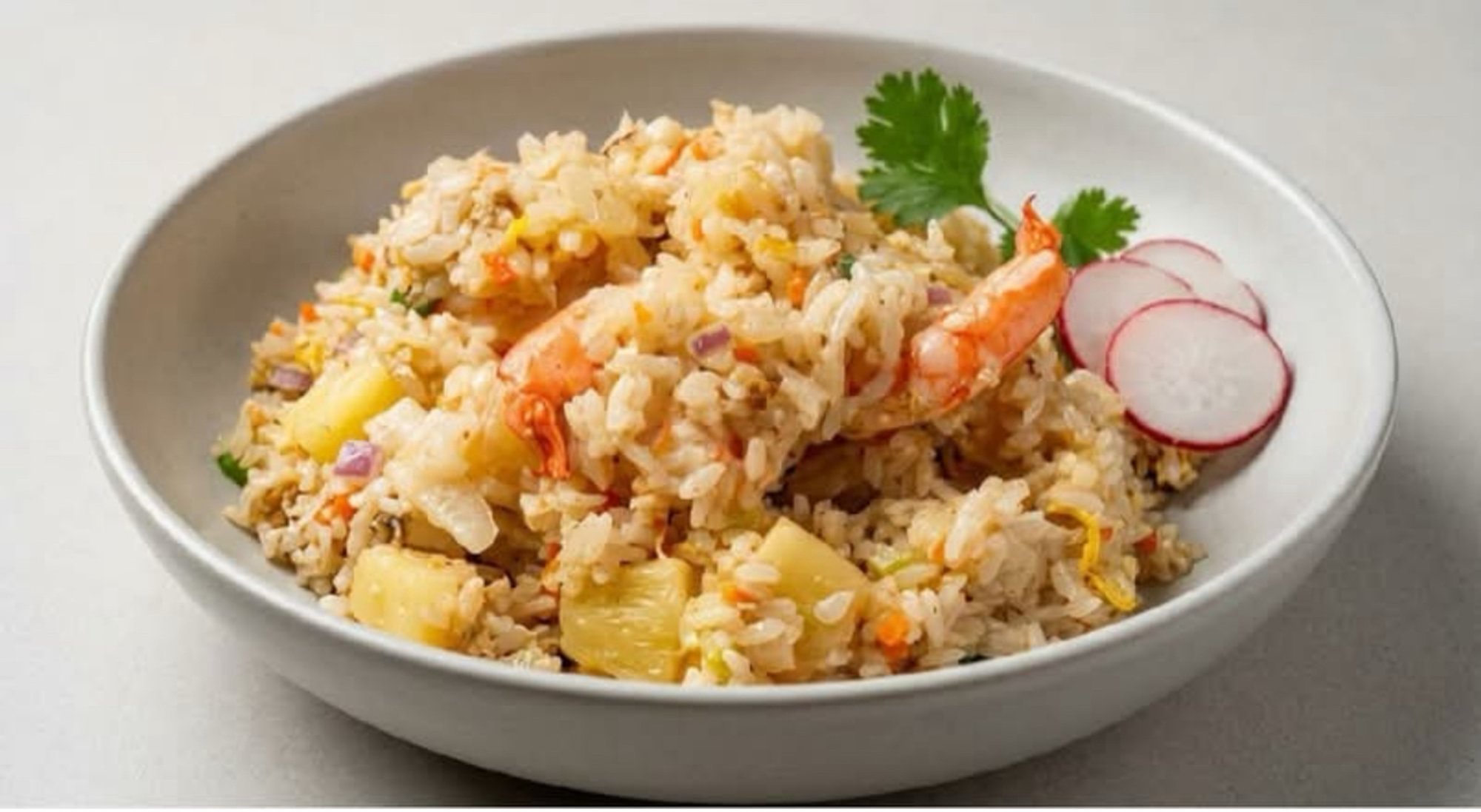 Hawaii Pineapple Shrimp Fried Rice