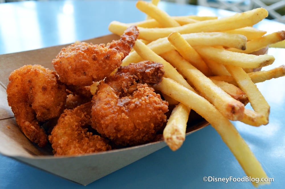 Large Fried Shrimp w/ Fries