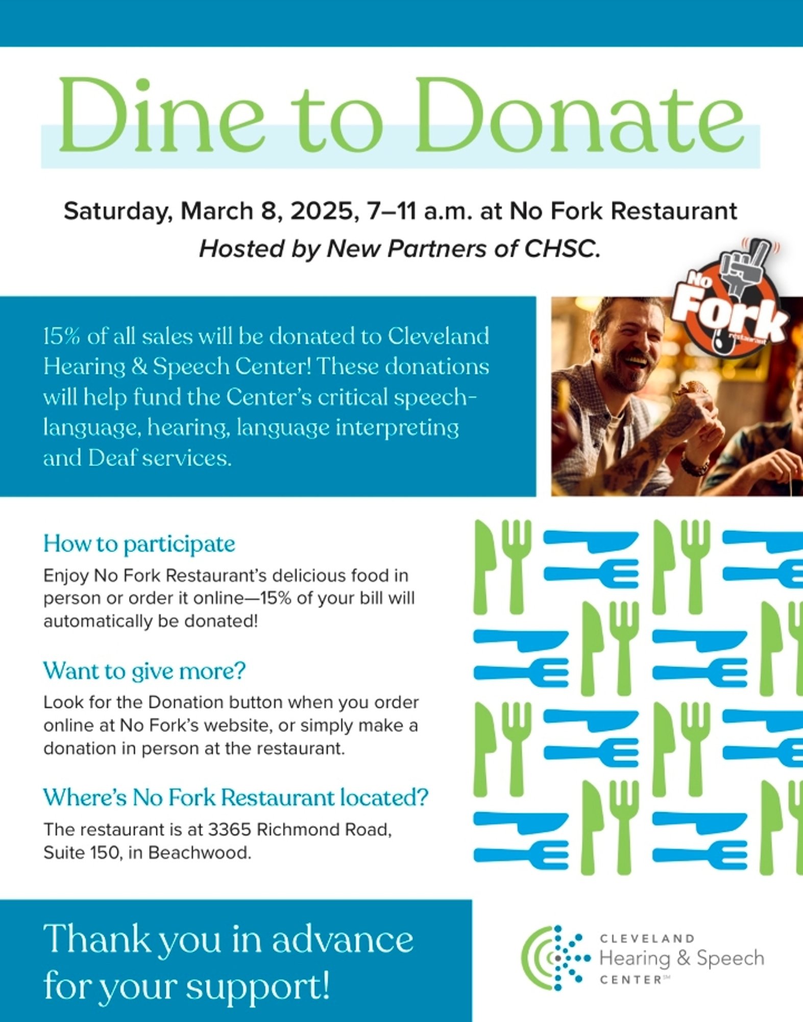 DINE TO DONATE