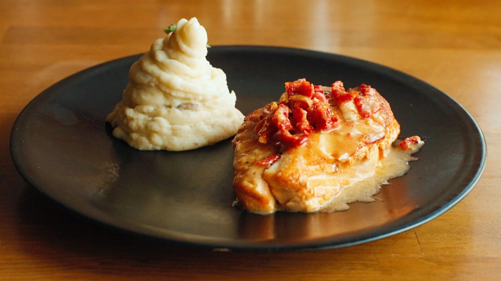 Salmon Scaloppini