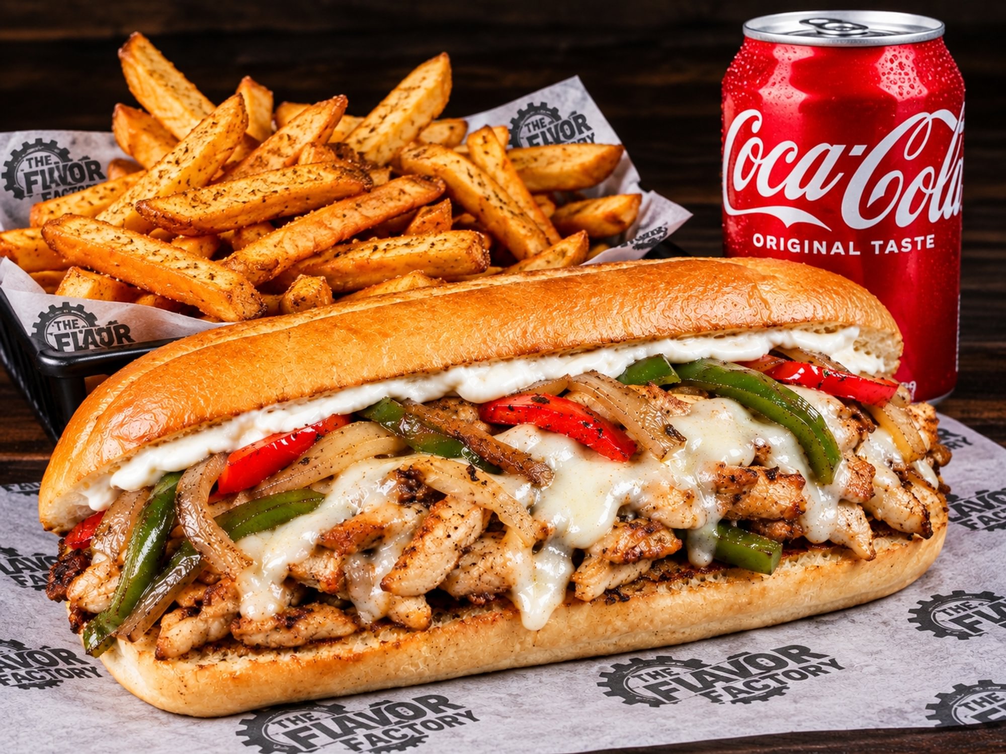 Factory Beef Cheesesteak Combo