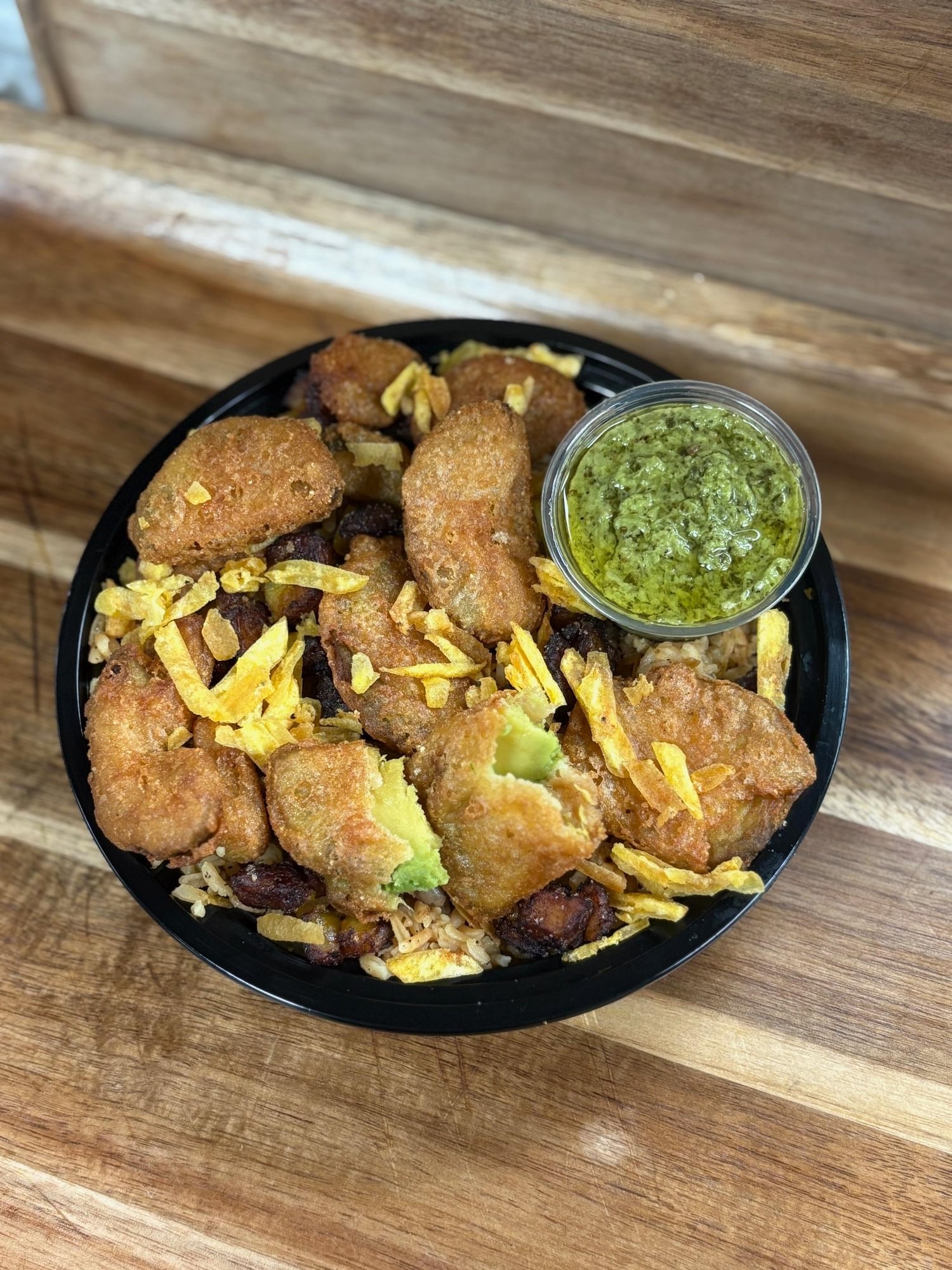 Fried Avocado Loaded Bowl