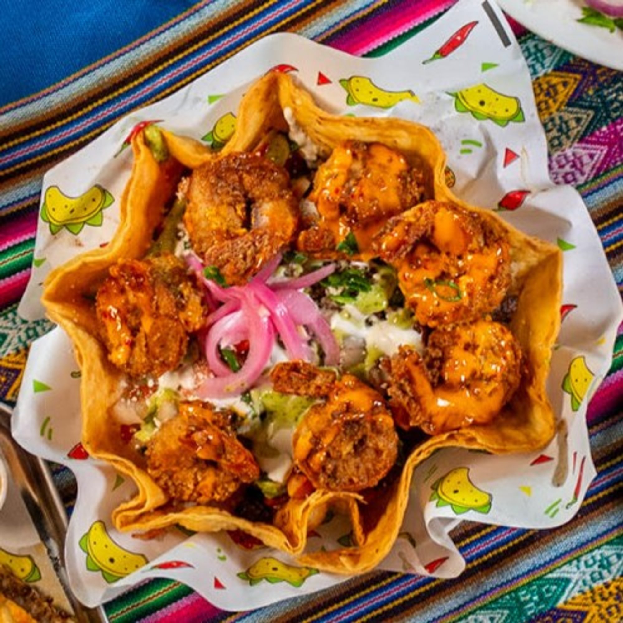 Baja Cajun Shrimp Bowl