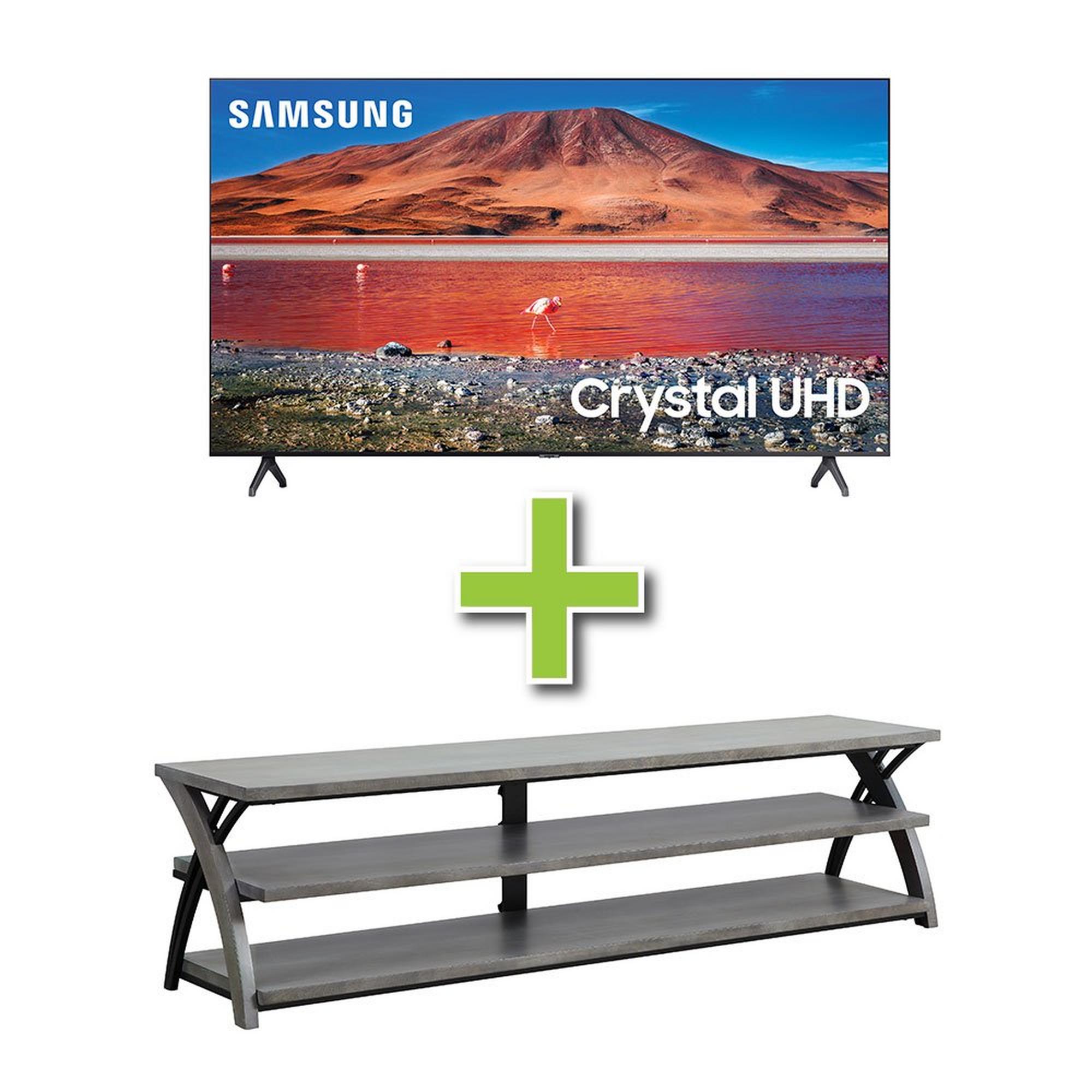 82" Samsung TV & 75" TV Stand