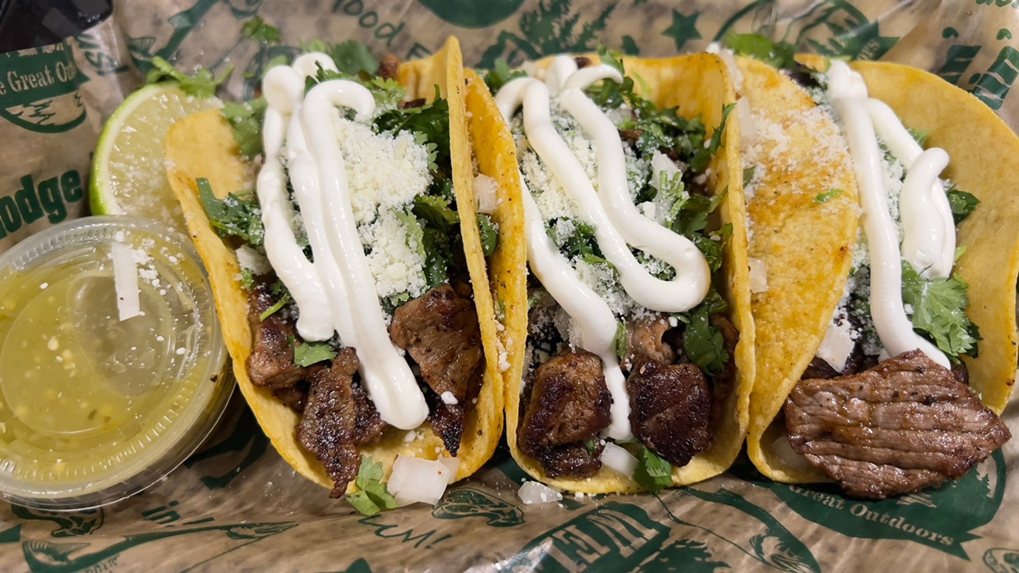 3 Seasoned Sliced Beef Tacos