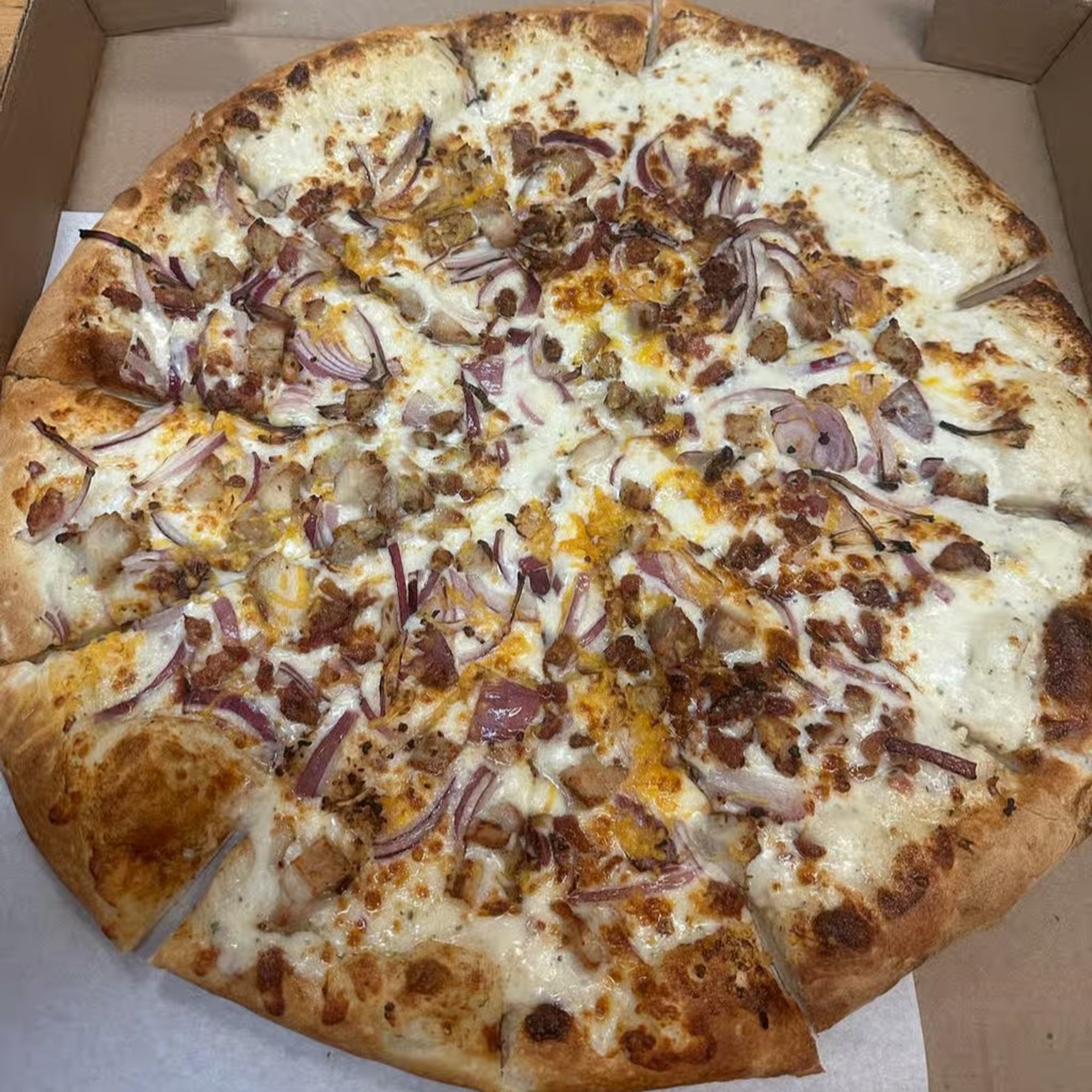 NY Super Chicken Pizza