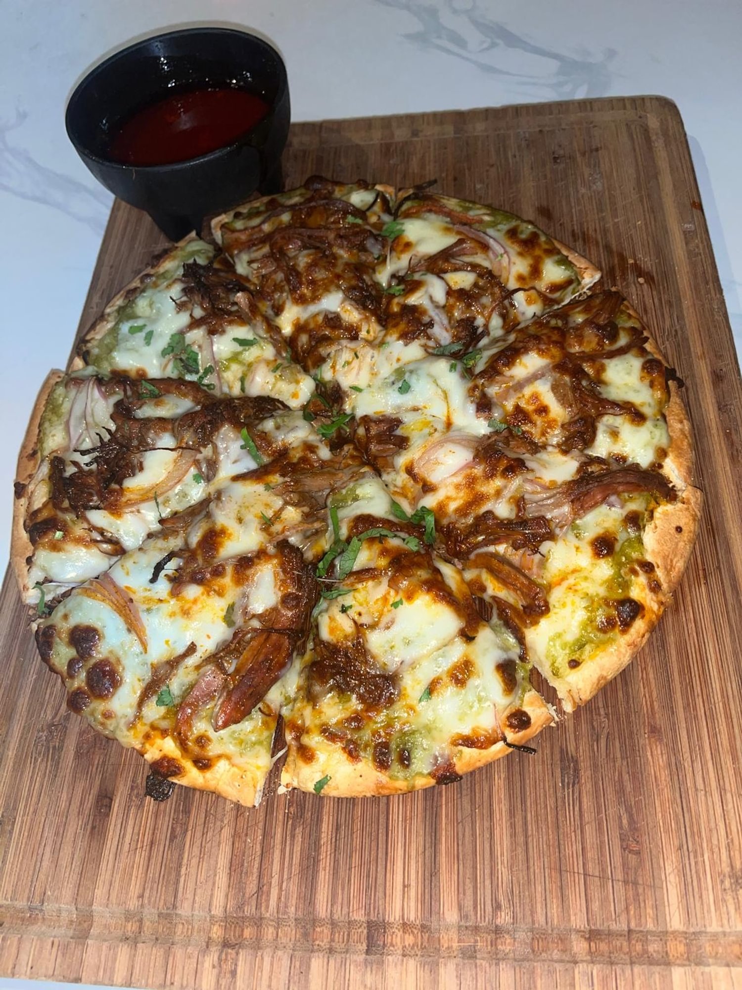 Birria Pizza 12 Inch