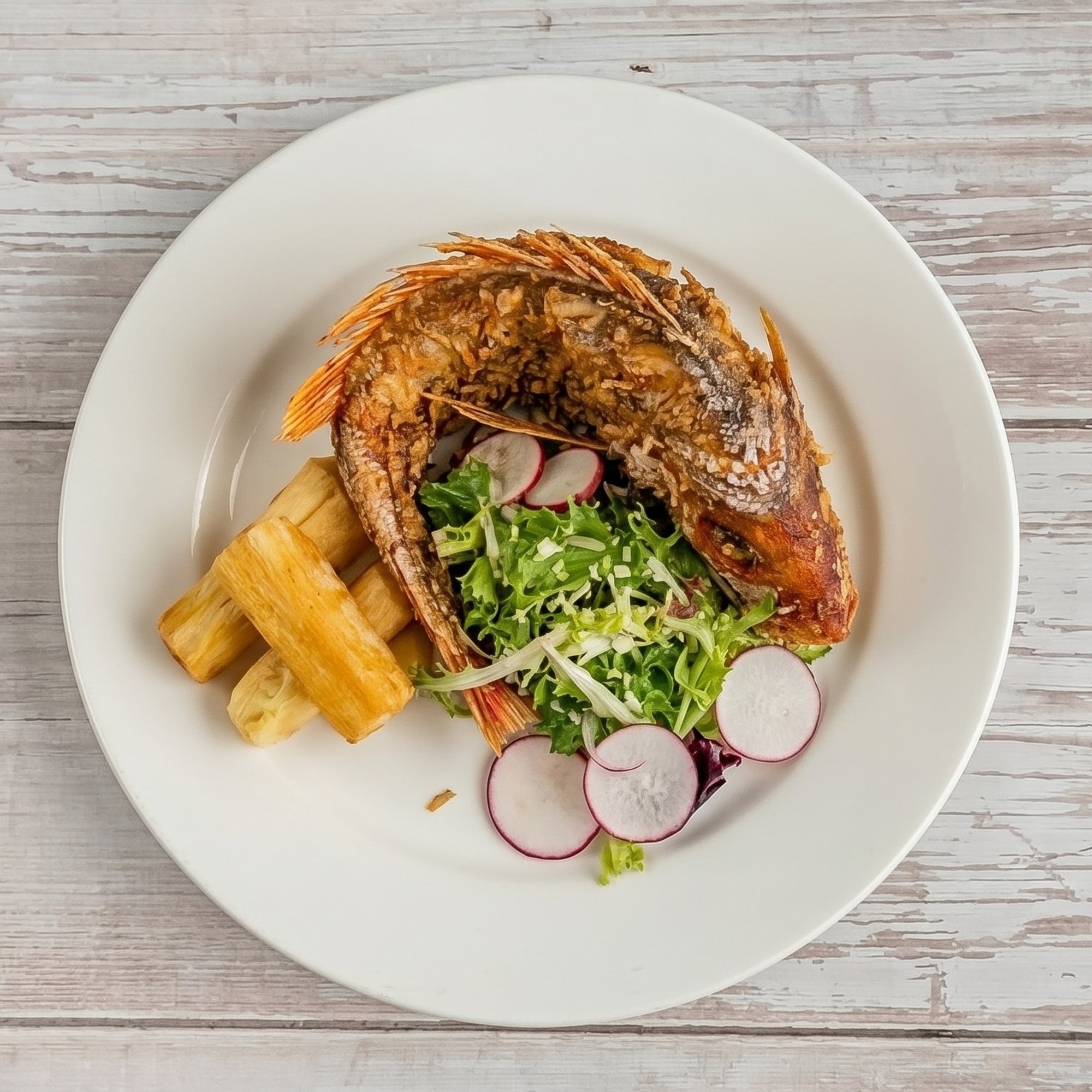 Pescado Entero Frito / Whole Fried Fish