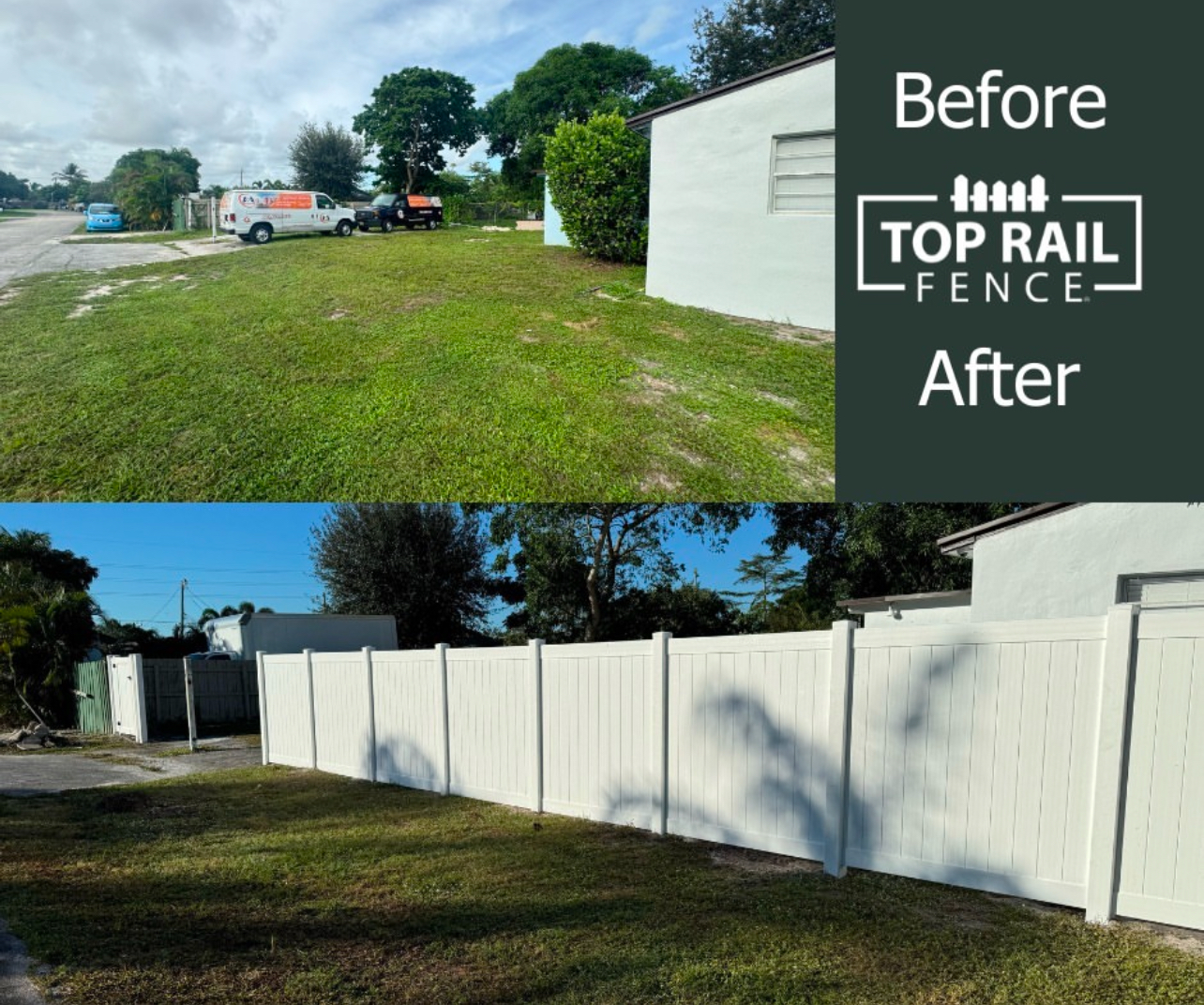 Top Rail Fence Pompano Beach Image