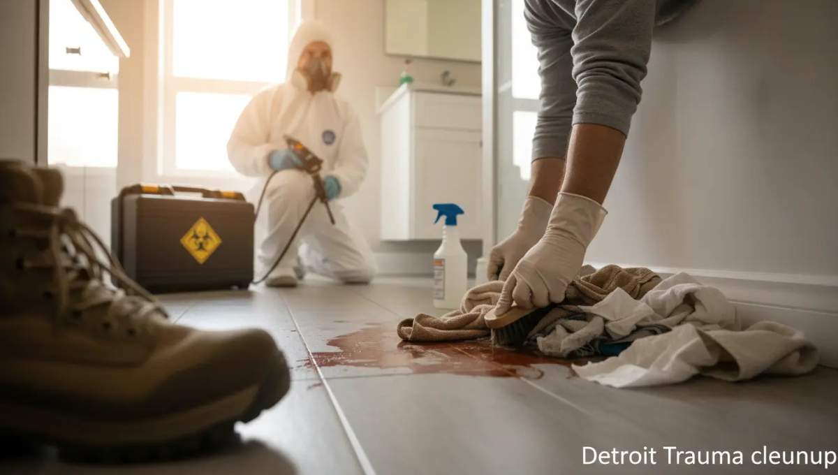 Detroit Trauma cleanup Image