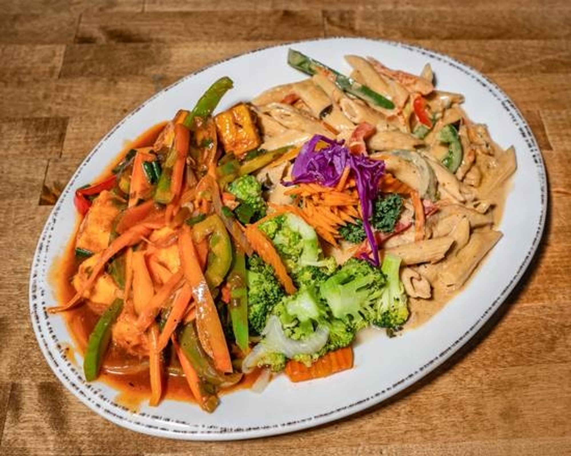 Rasta Pasta with Veggies