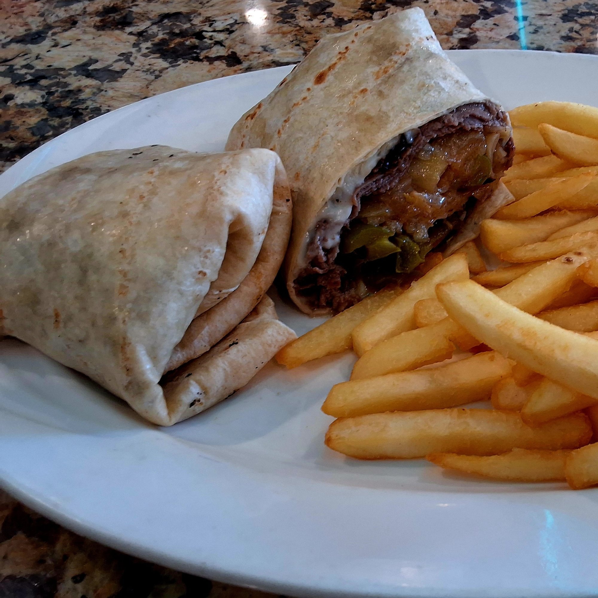 Philly Cheese Steak Wrap