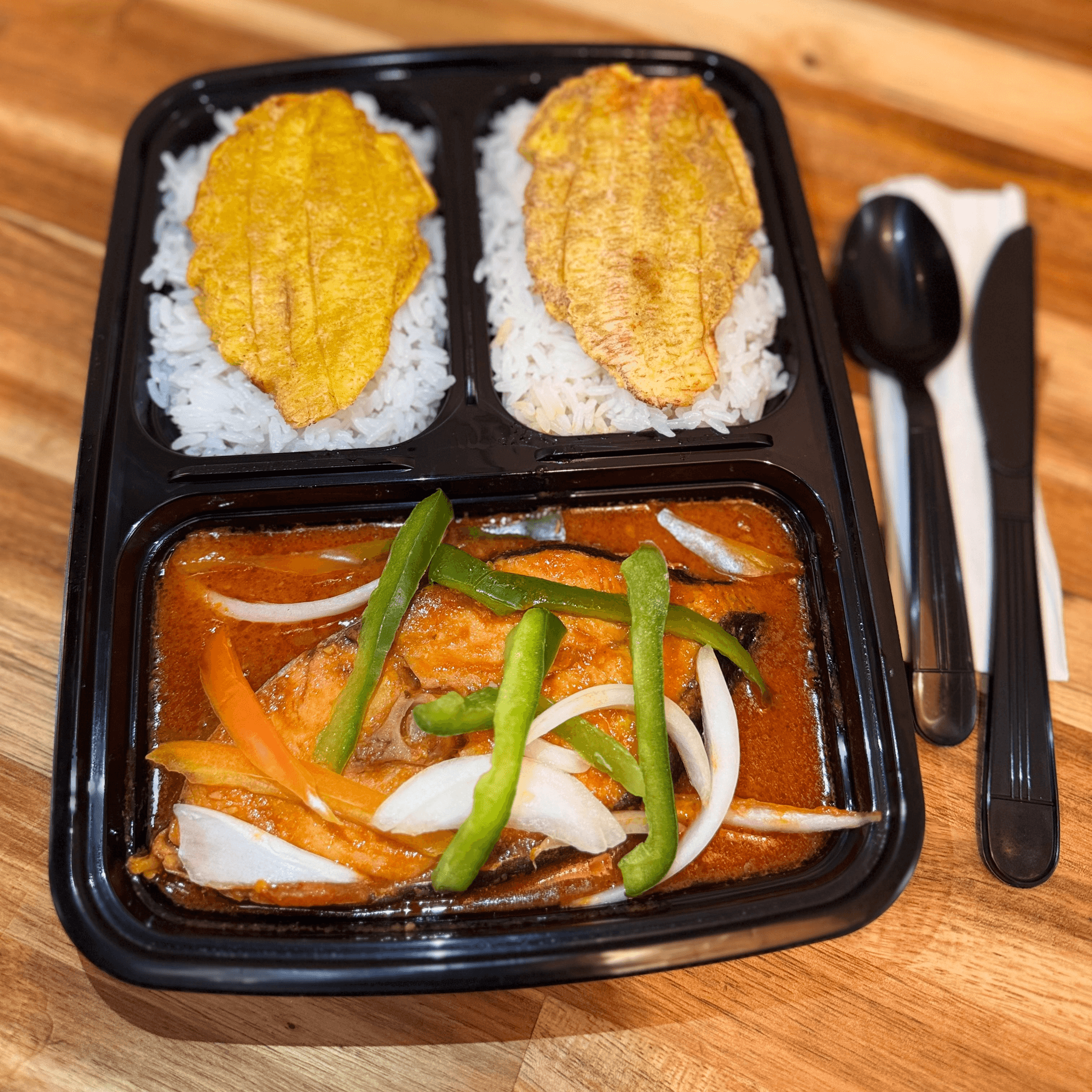 Caribbean Creole King Fish Steak