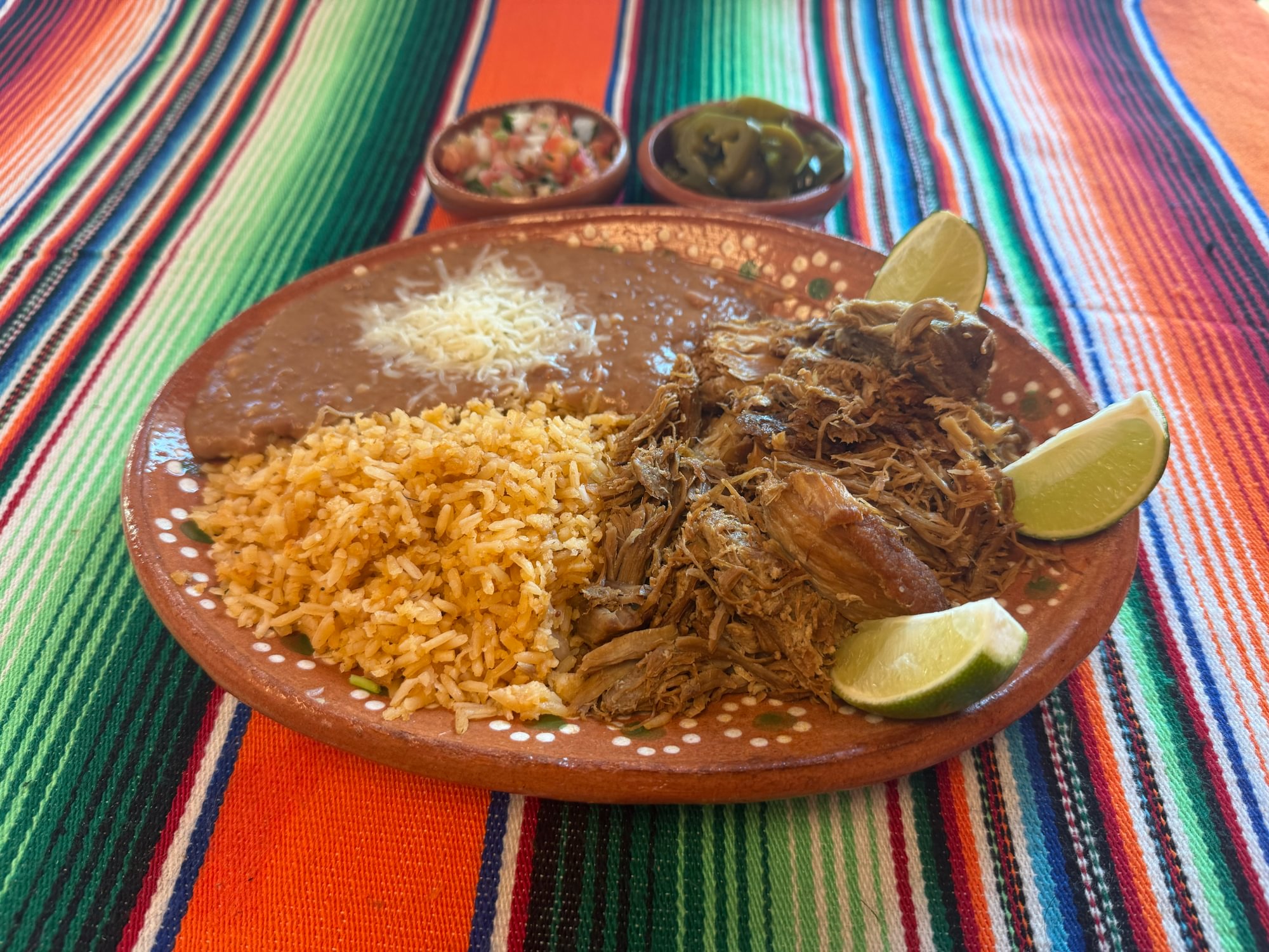 Carnitas Plate