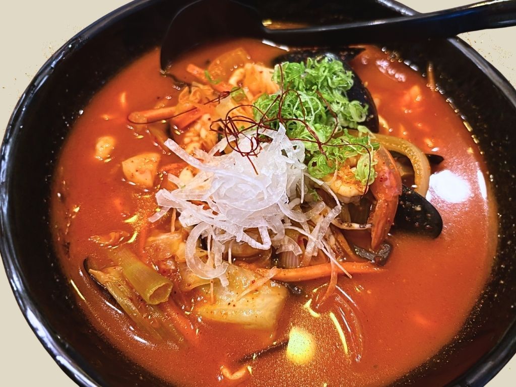 K-Champong with Seafood
