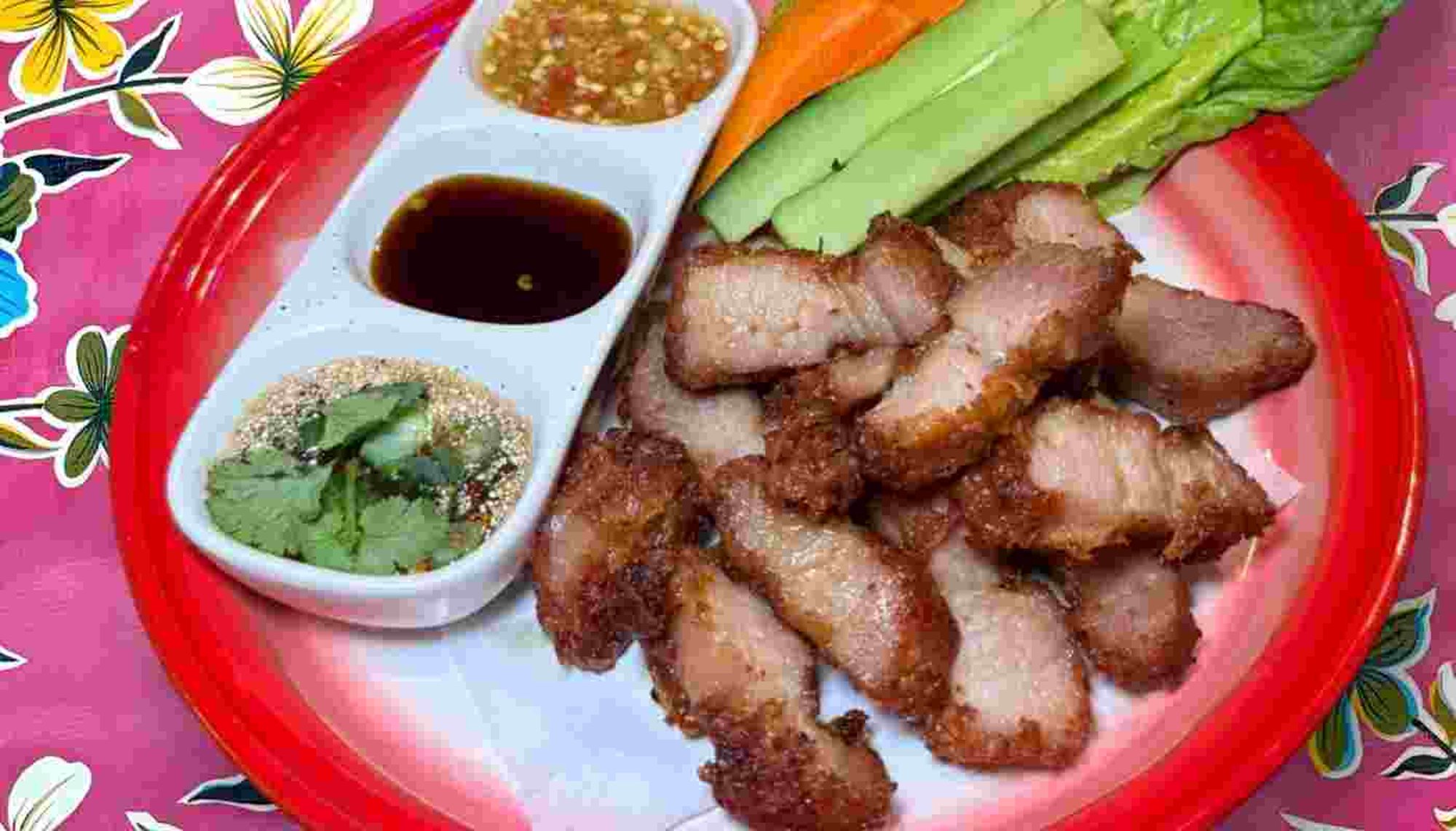 Moo Tod : Fried Pork Belly