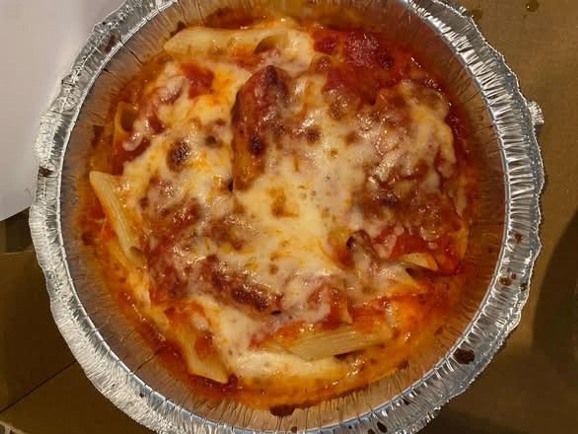 Baked Ziti Lunch