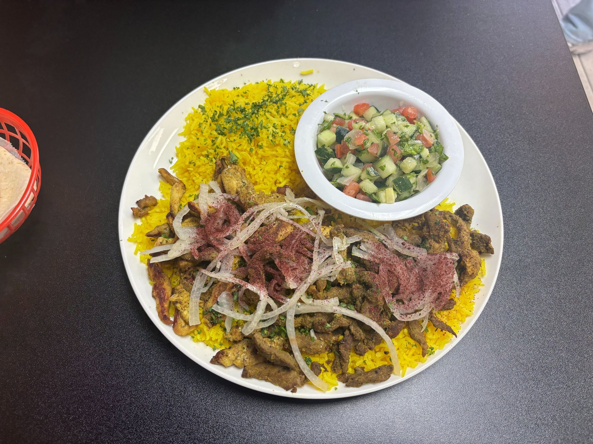Chicken Shawarma Plate