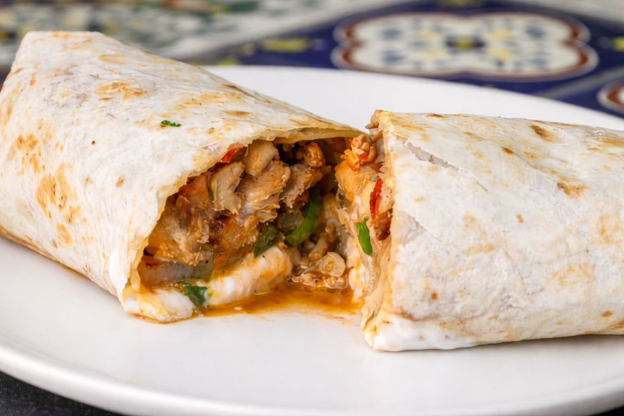 Chicken Fajita Burrito