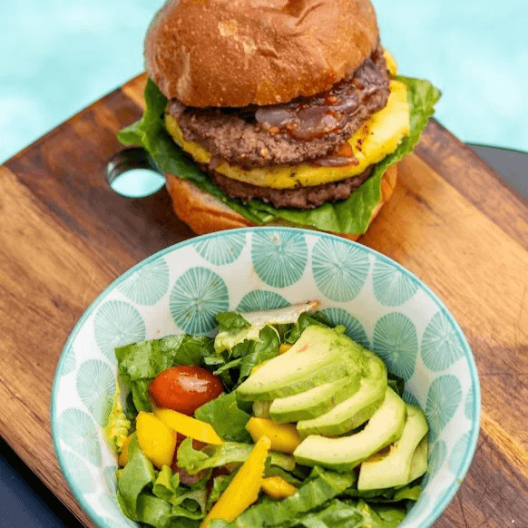 Paradise Veggie Stack Burger