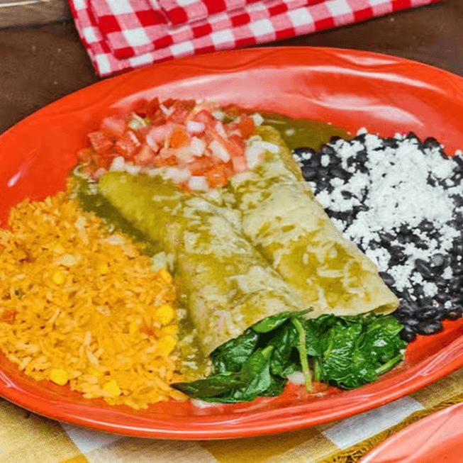Enchilada De Espinacas