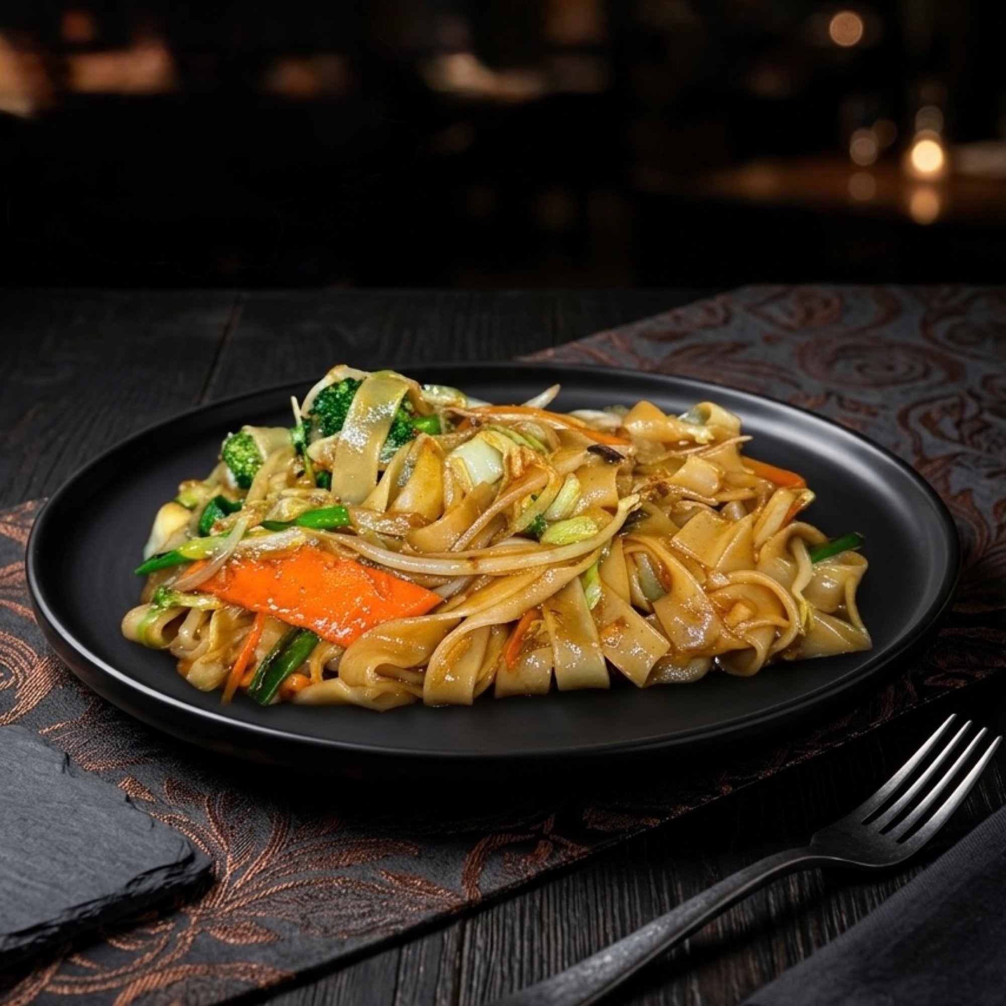 Vegetables Chow Fun