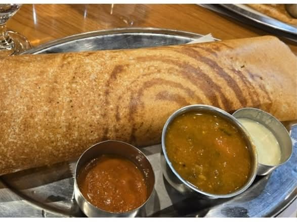 Rava Onion Masala Dosa
