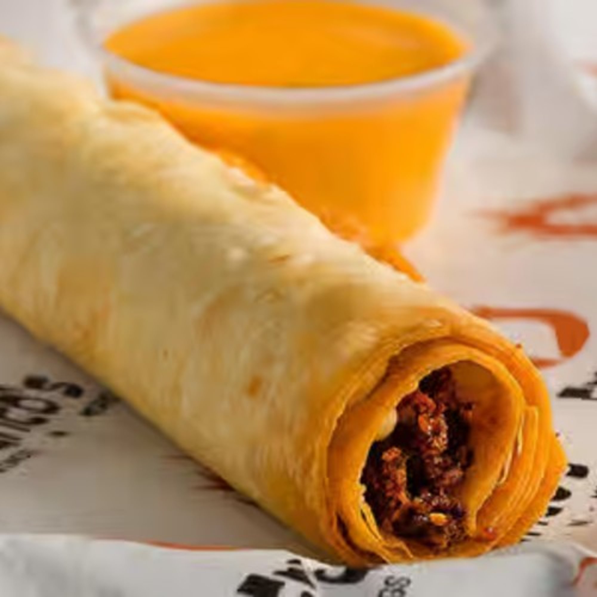 Crisp Meat Burrito