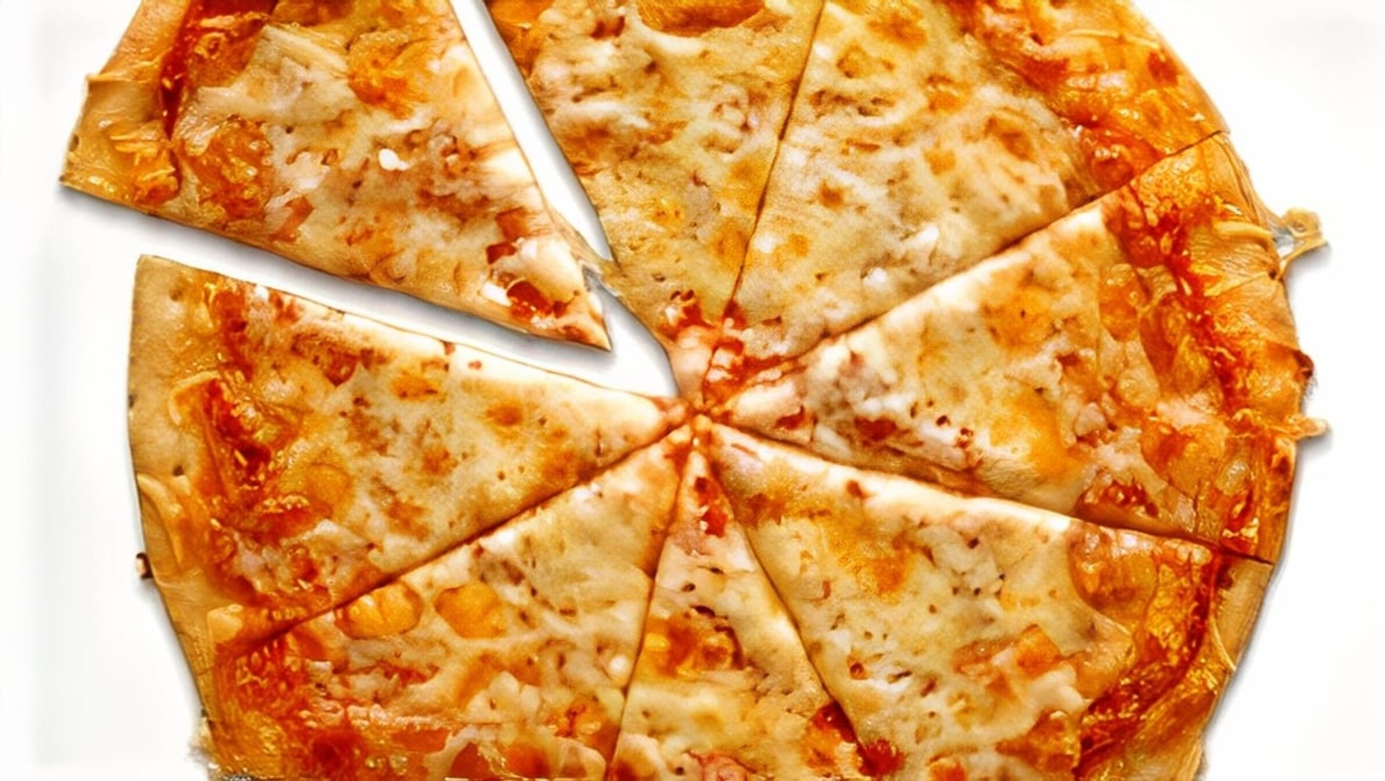 Large Plain Pizza Lunch